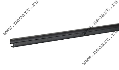 FS6B.20 Накладные вкладыши Frame Space 3,2 мм х 1,5 м, 20 профилей/уп. черные