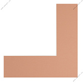 9015.QP Картон д/паспарту, 80x100см, 1.3мм( Темно-персиковый)