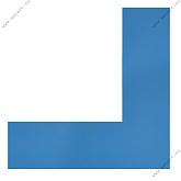 978.QP Картон д/паспарту, 80x100см, 1.3мм( Светло-синий)