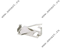 HK030.100  Клеммер 30 мм, (цвет-никель), 100 шт.