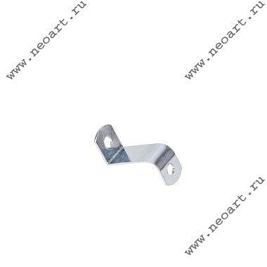 HC250.100   Прижим для подрамника, 25 мм, (цвет-цинк), 100 шт