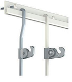 ATQ9.4220 Стержень стальной белый U-образный 100 см