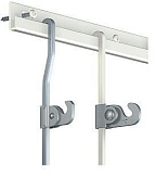 ATQ9.4278 Стержень S-образный из алюминия 4 мм белый 150 см