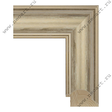 600-02.QA Деревянный багет