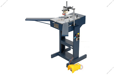 521 Станок пневматический для скрепления углов рам с напольной стойкой
