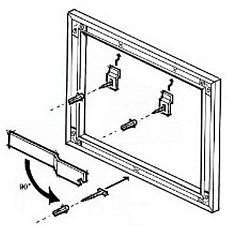 NL714.1 Ключ к секретному замку, 1шт (для секретных замков к алюминиевым и деревянным рамам)