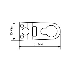 JT822.100 Завинчив. подвеска, 100,шт