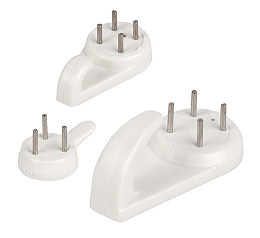 Настенные крючки для твёрдых стен Toly