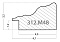 312.M48.022   Багет пластик