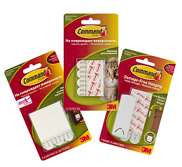 Самоклеящиеся крепления 3M Command