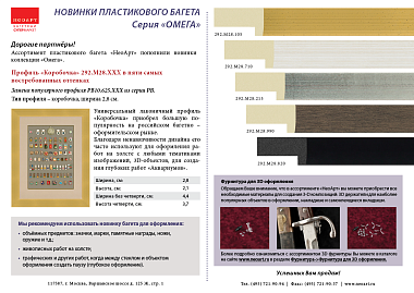 292.M28.820   Багет пластик