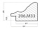 206.M33.030   Багет пластик