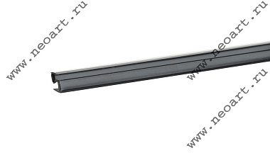FS2B.20 Накладные вкладыши Frame Space 4,8 мм х 1,5 м, 20 профилей/уп. черные